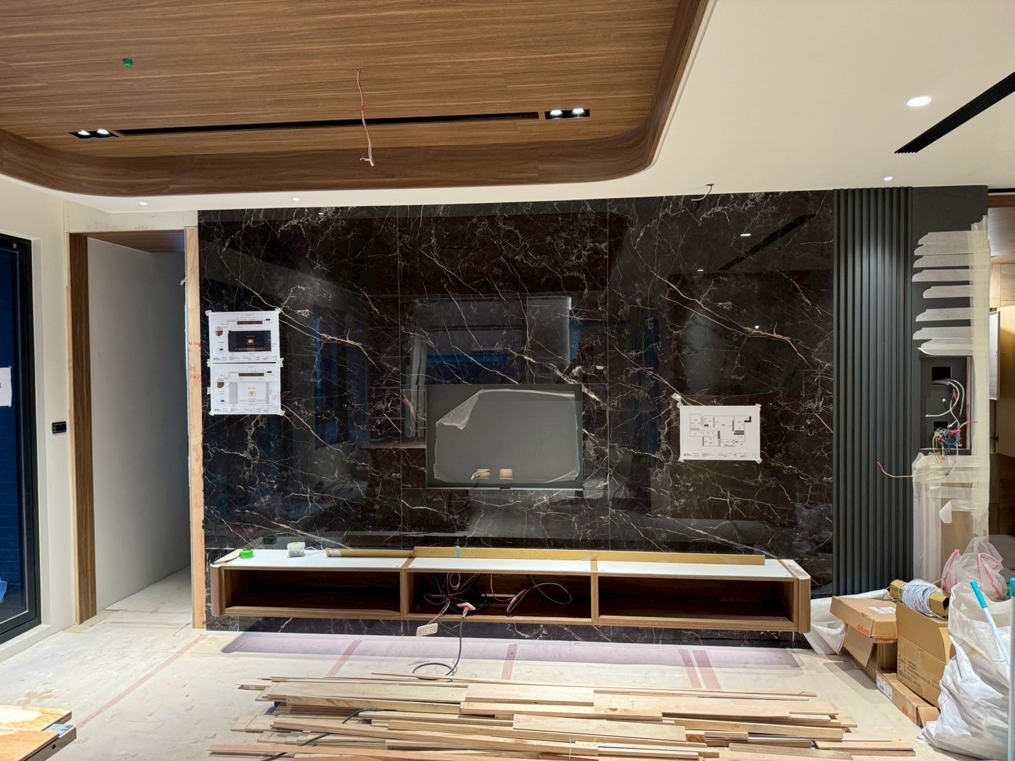 磁磚設計家-電視牆