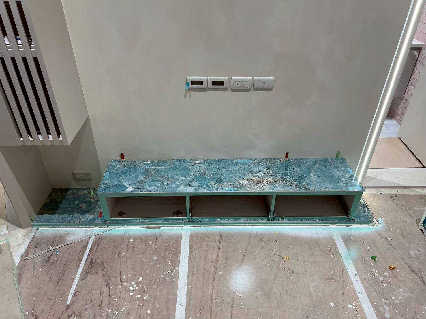 磁磚設計家-中島檯面