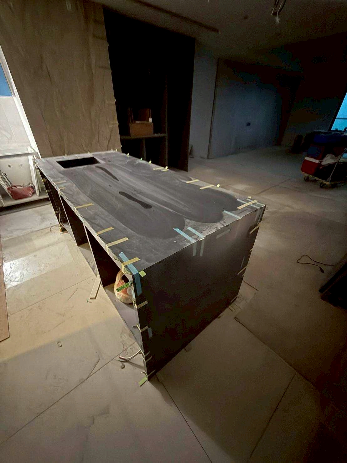 磁磚設計家-中島檯面