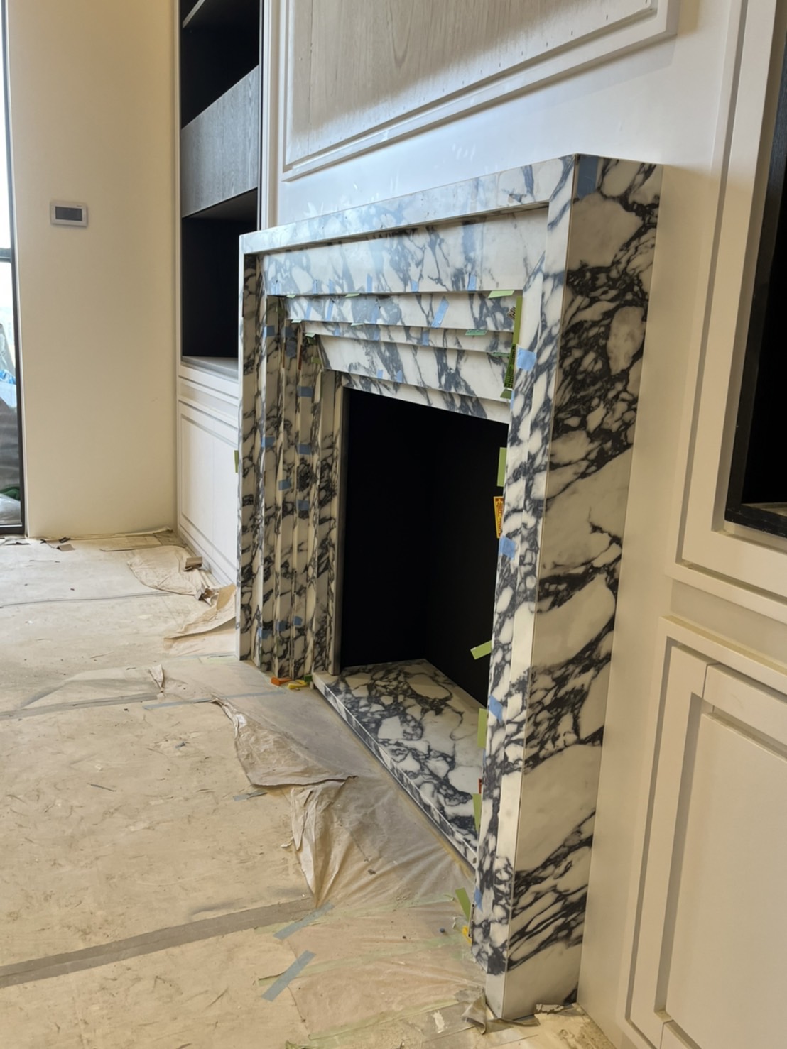 薄板施工專家-立體壁爐