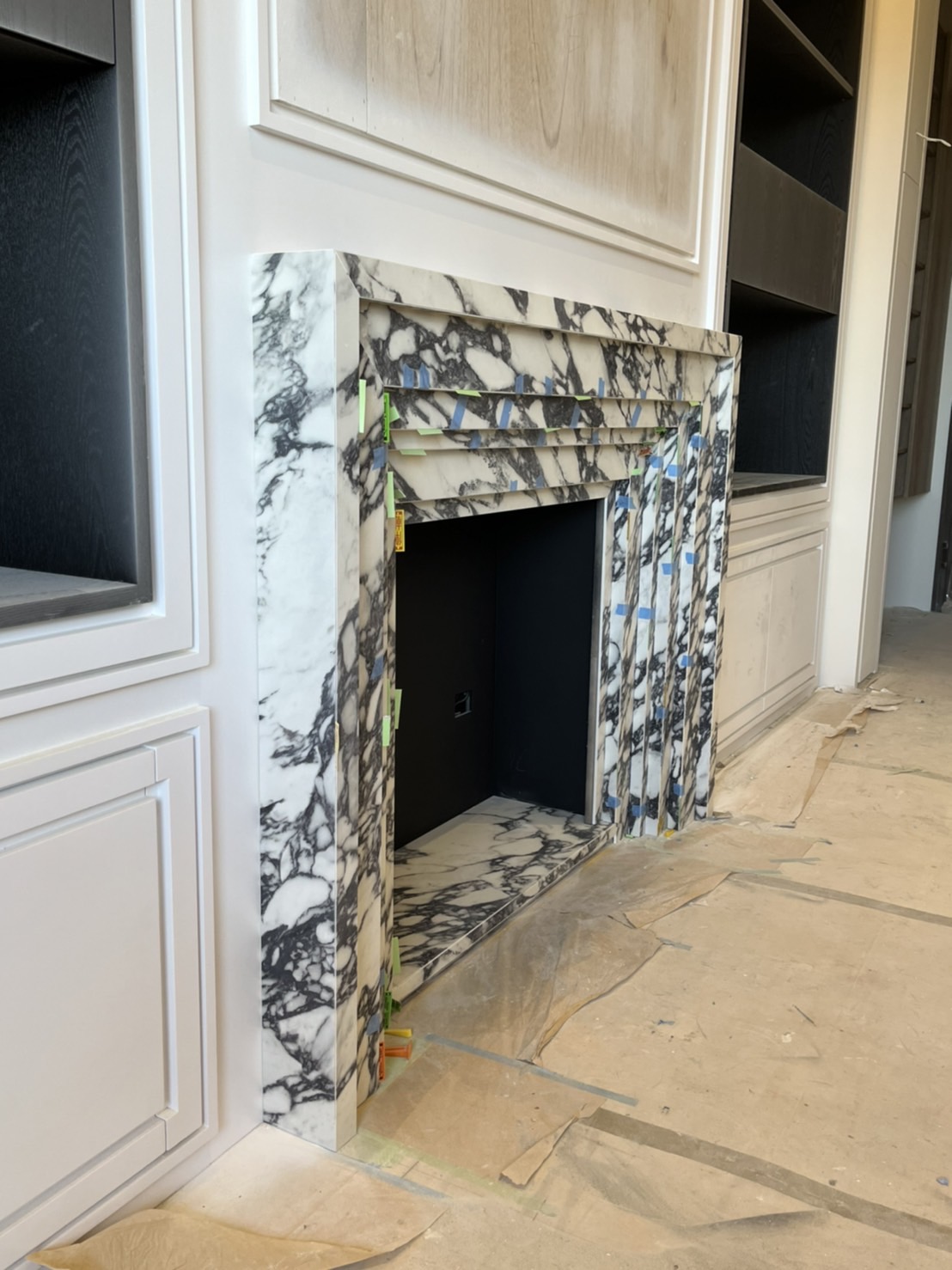 薄板施工專家-立體壁爐