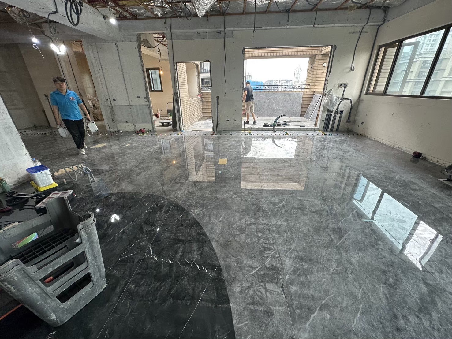 薄板施工專家-客廳地