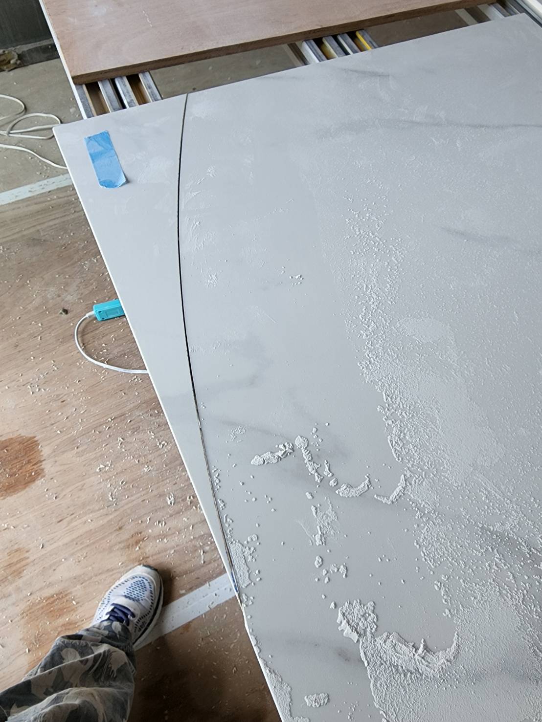 薄板施工專家-現場裁切圓形