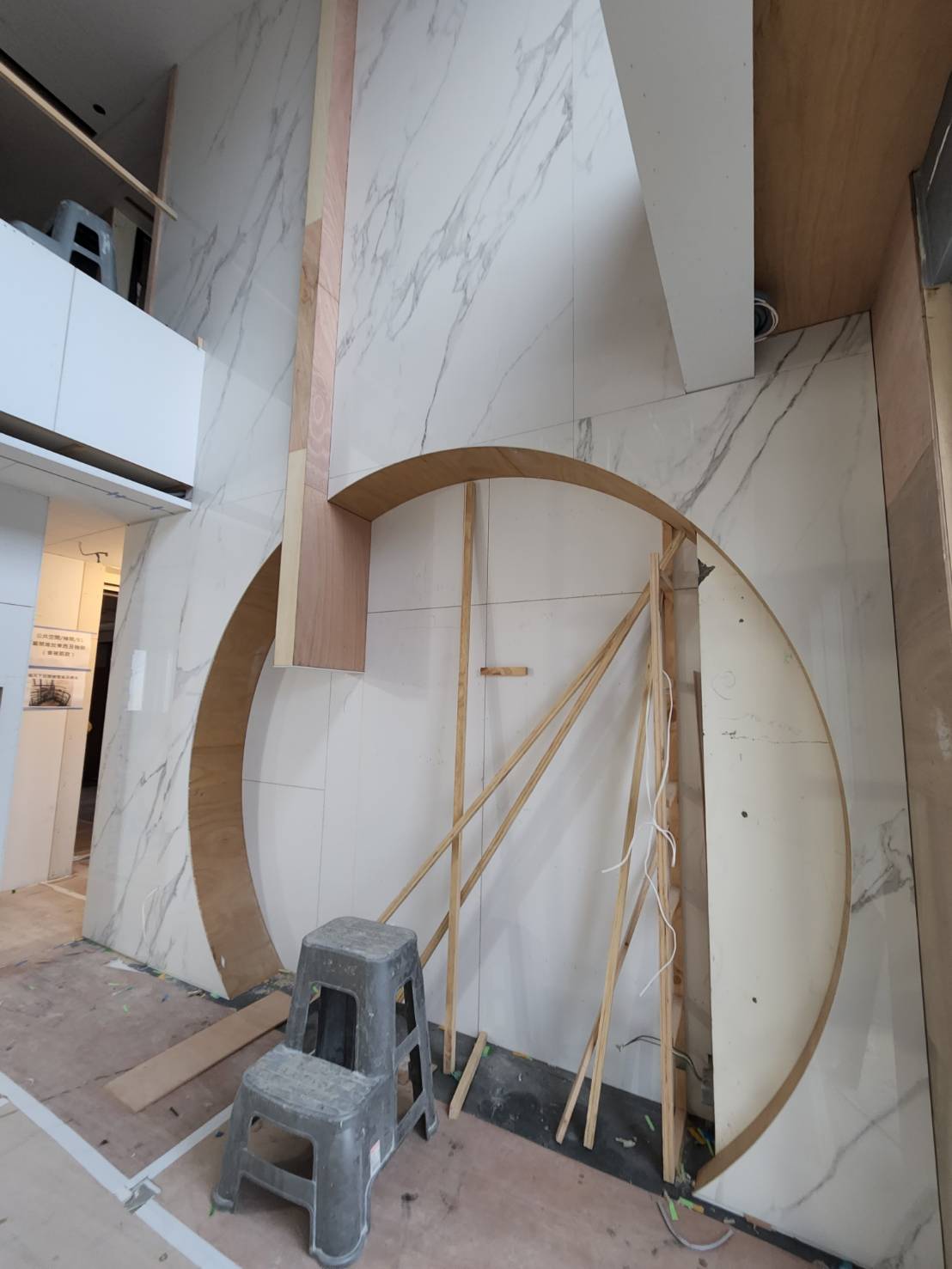 薄板施工專家-現場裁切圓形