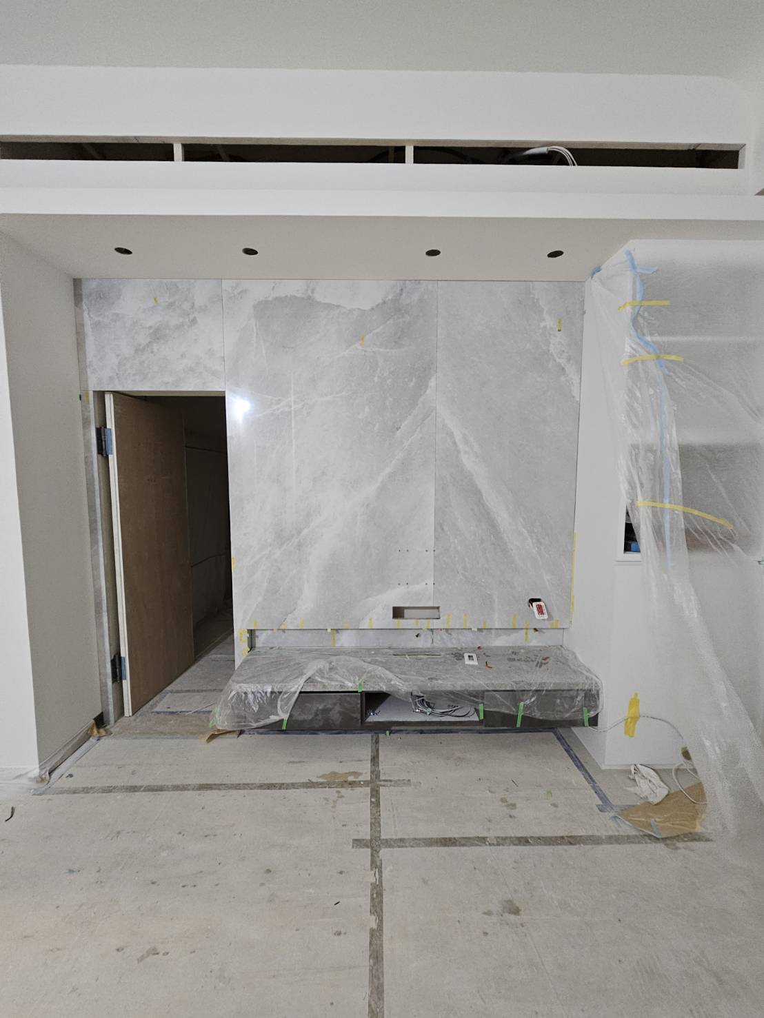 薄板施工專家-電視牆