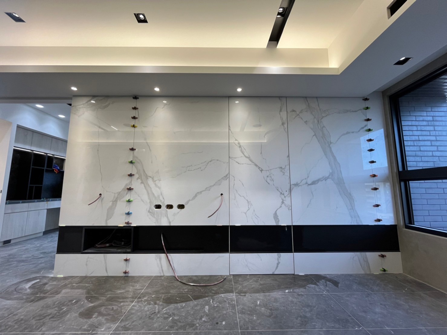 薄板施工專家-電視牆