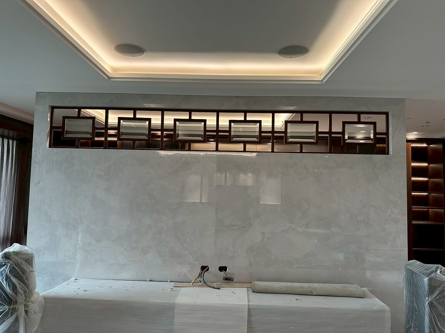 薄板施工專家-電視牆