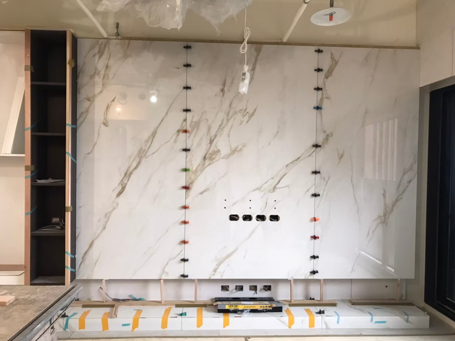 薄板施工專家-電視牆