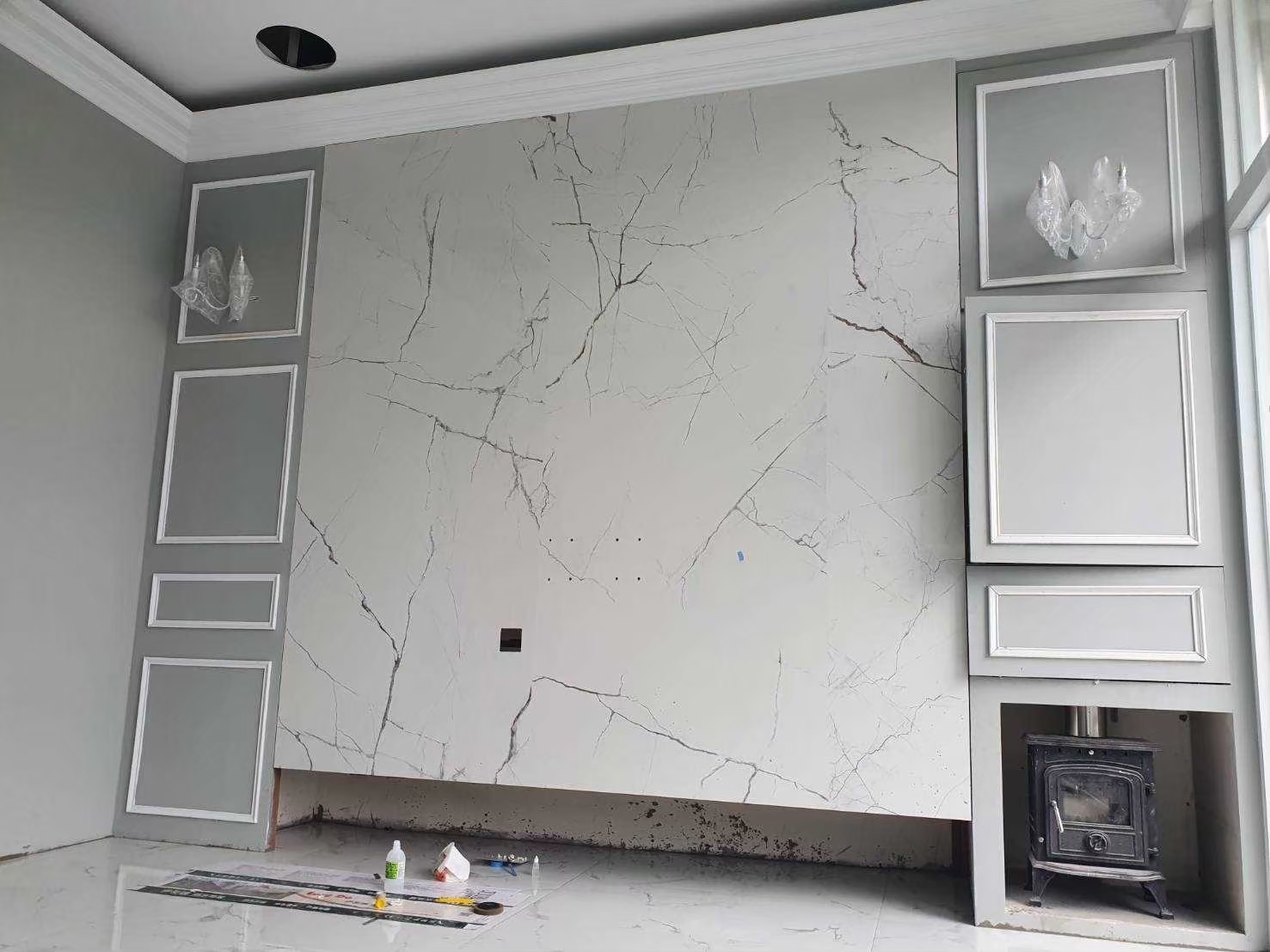 薄板施工專家-電視牆