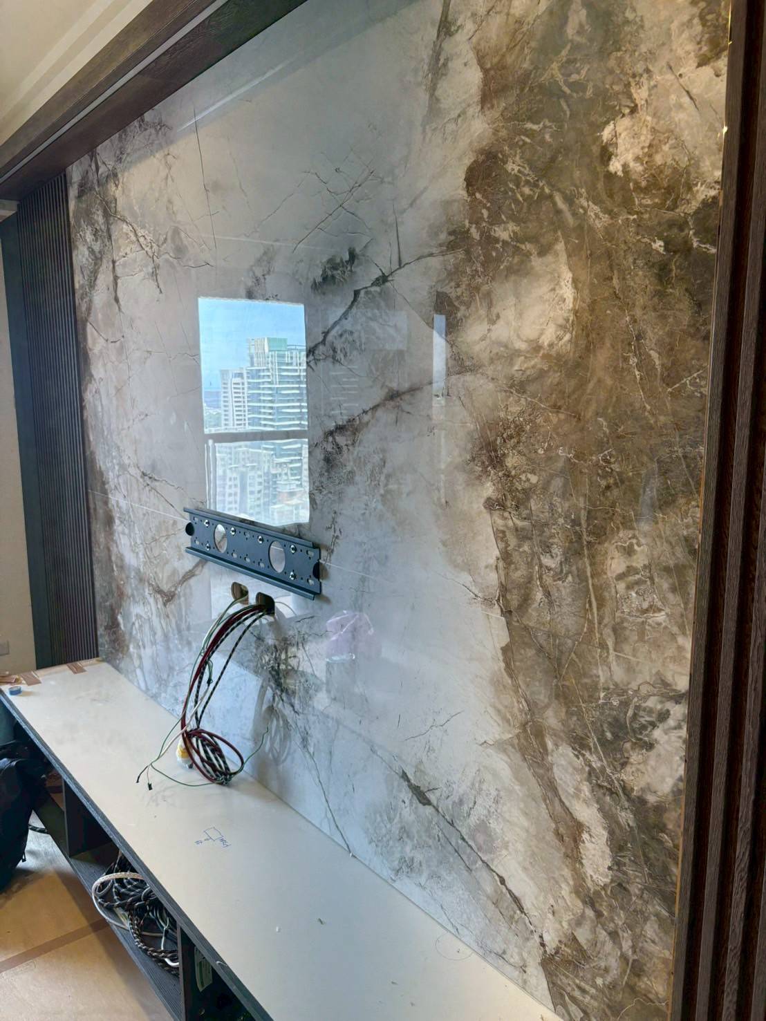 薄板施工專家-電視牆