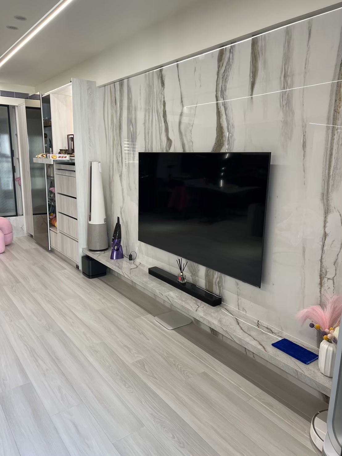 薄板施工專家-電視牆