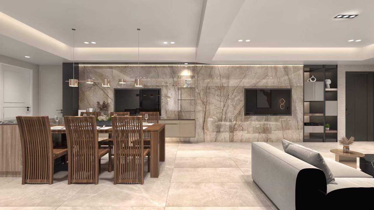 薄板施工專家-電視牆