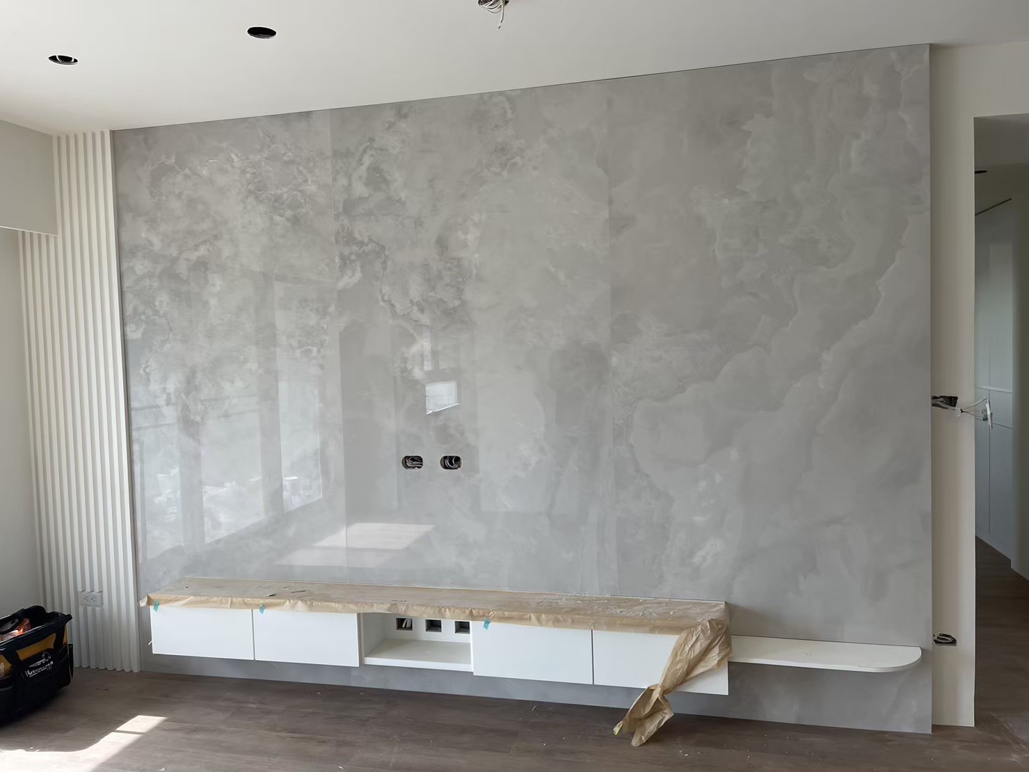 薄板施工專家-電視牆