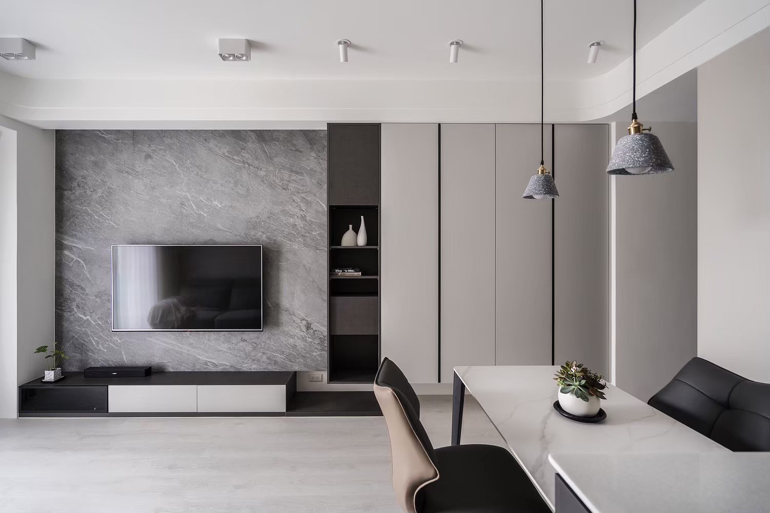 薄板施工專家-電視牆