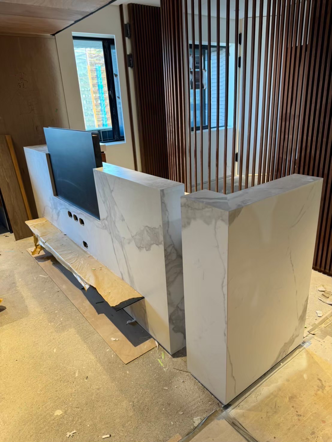 薄板施工專家-電視牆