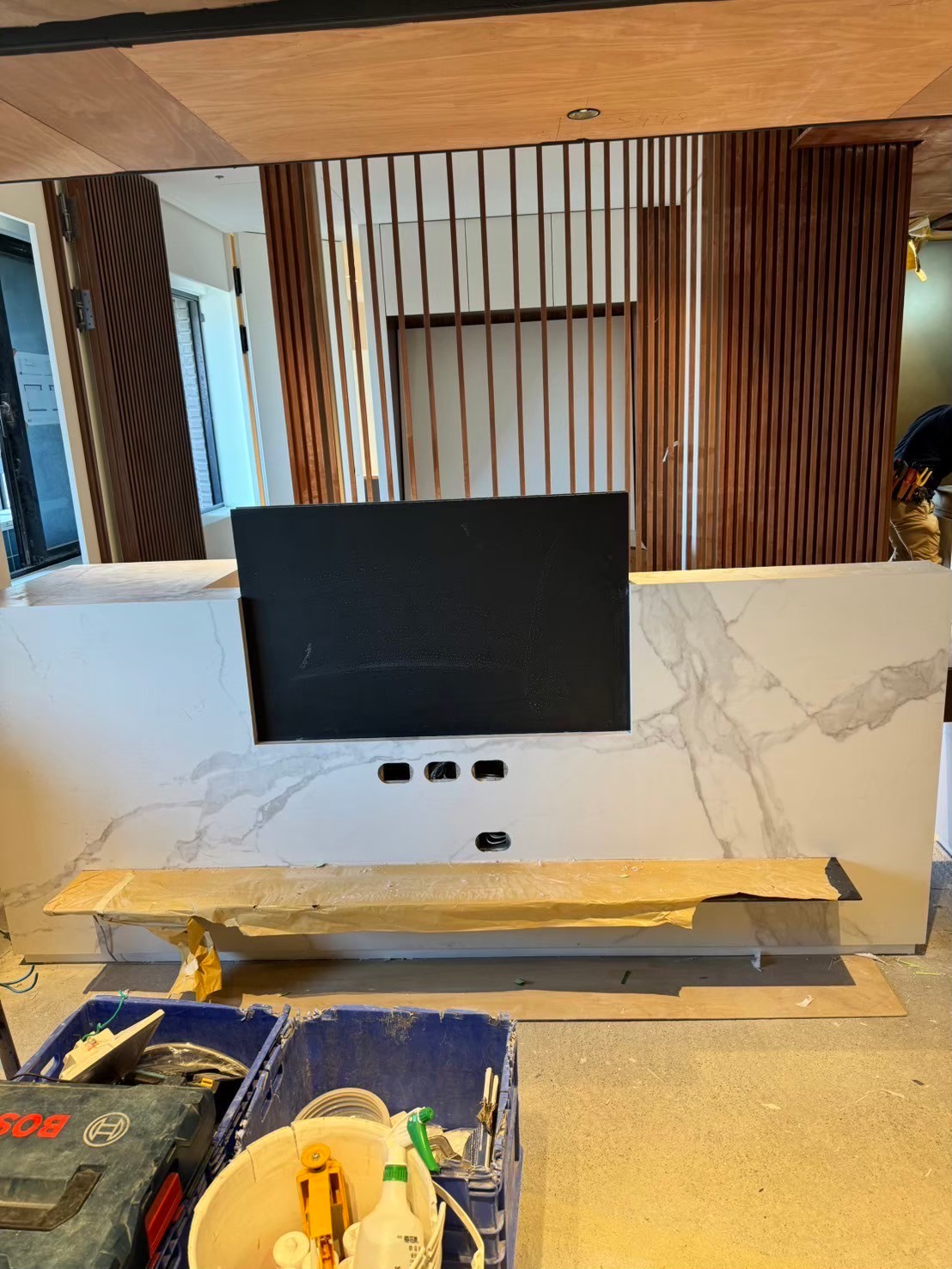 薄板施工專家-電視牆