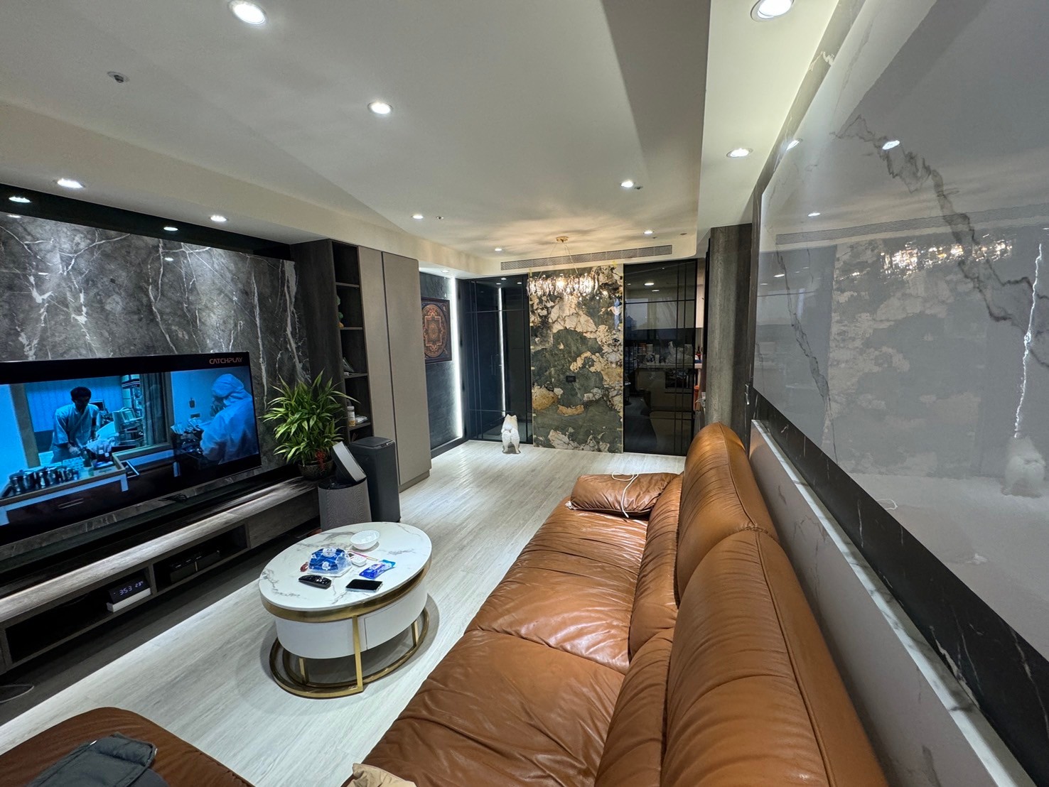 薄板施工專家-電視牆