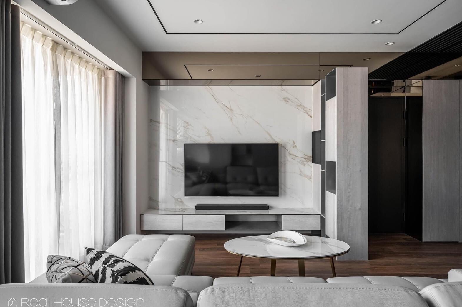 薄板施工專家-電視牆