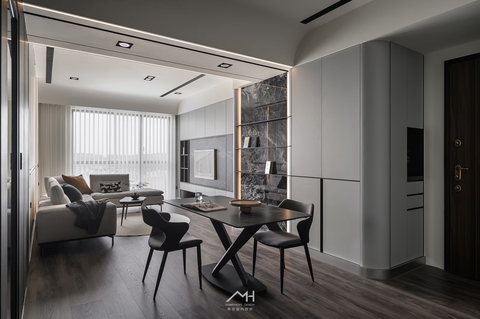 薄板施工專家-電視牆