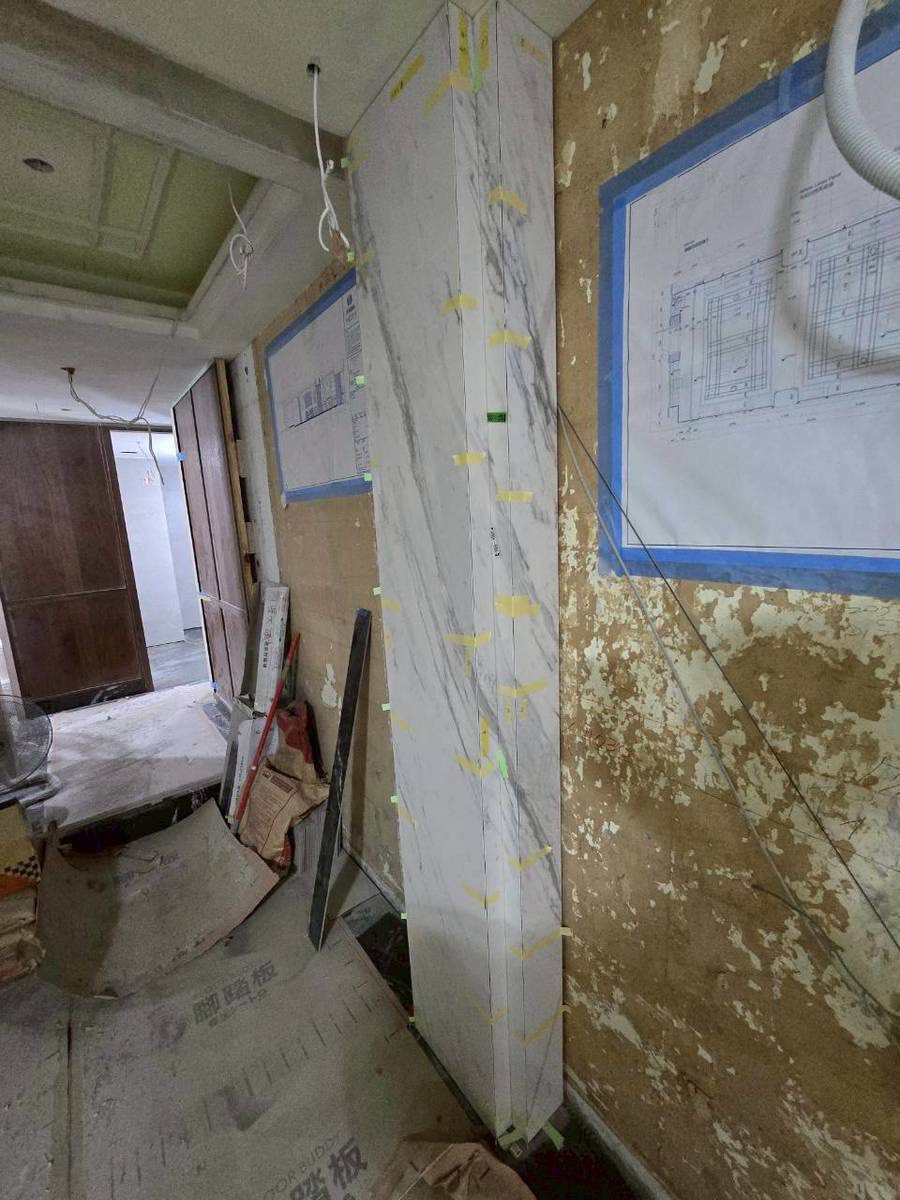 薄板施工專家-電視牆