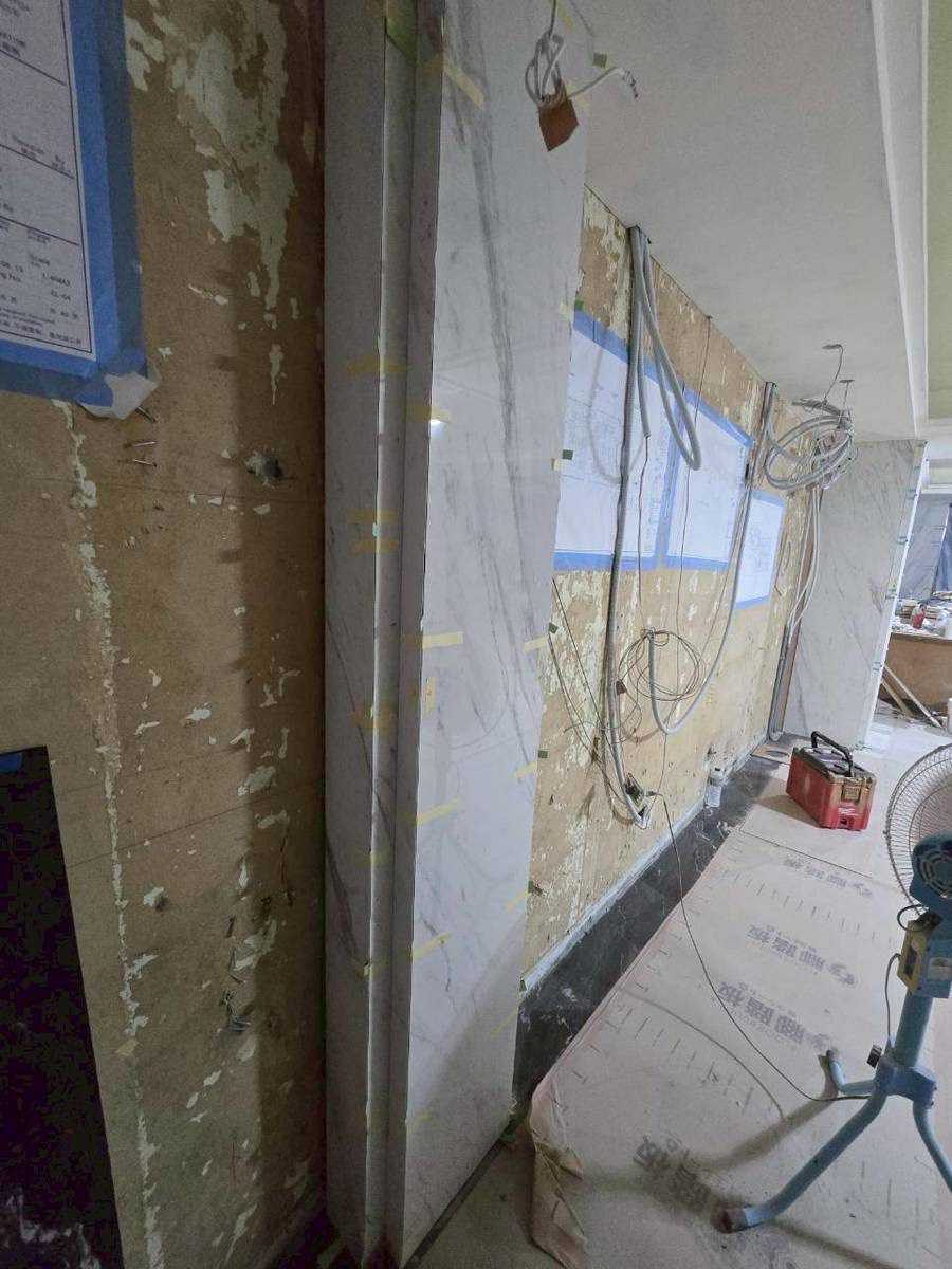 薄板施工專家-電視牆