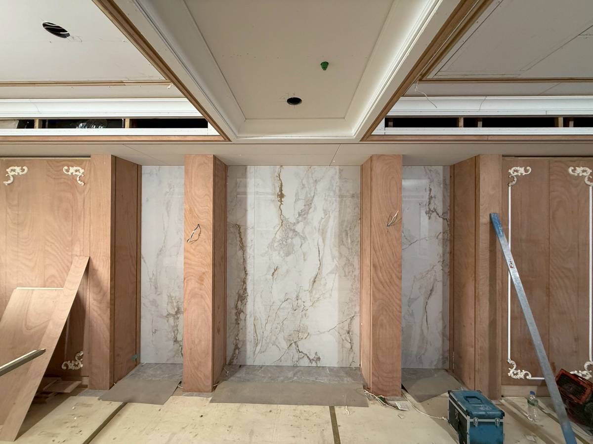 薄板施工專家-電視牆