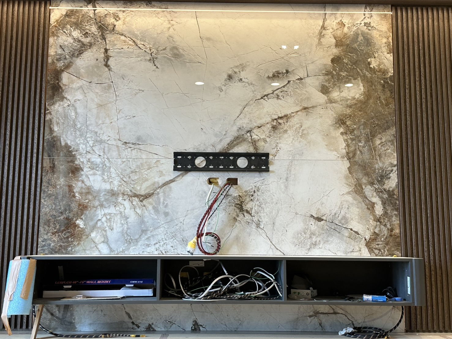 薄板施工專家-電視牆