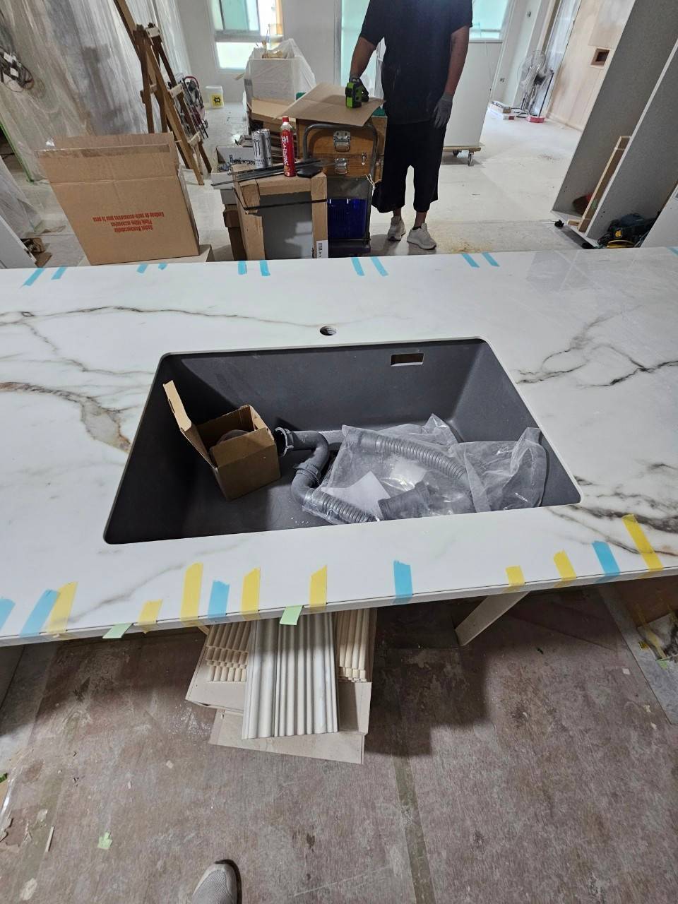 薄板施工專家-中島檯面