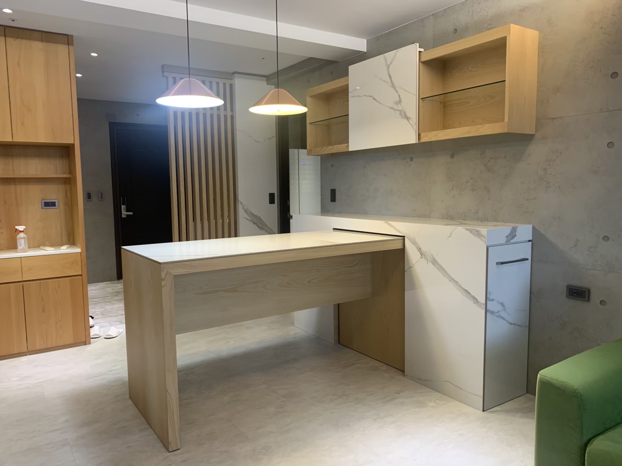 薄板施工專家-中島檯面