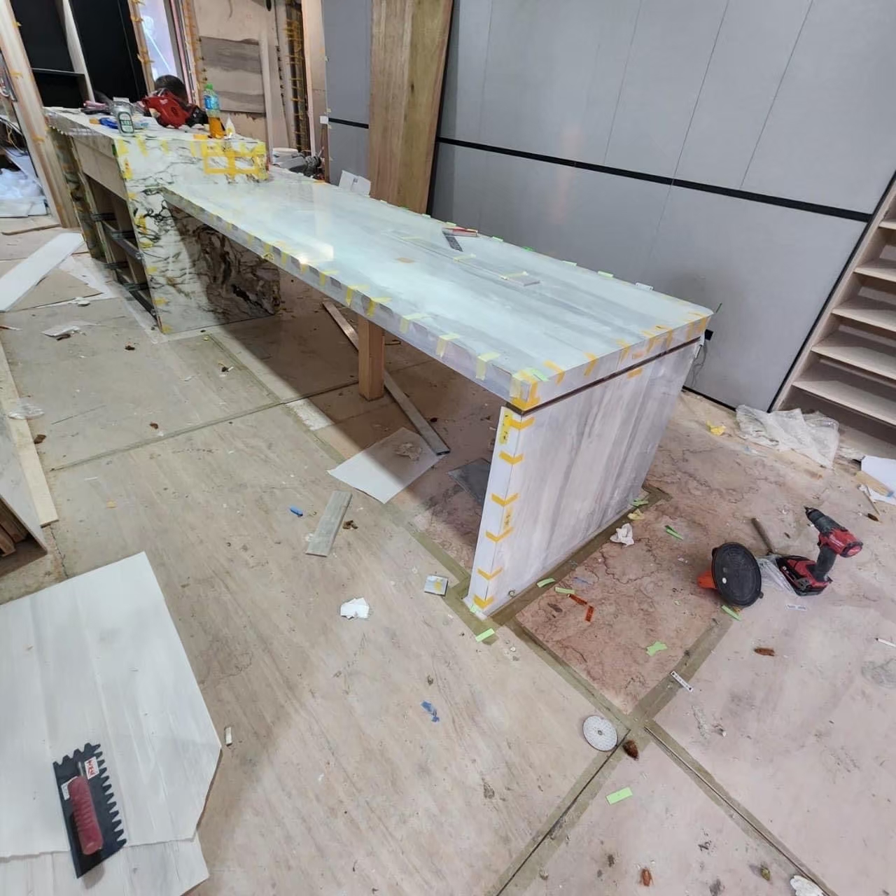 薄板施工專家-中島檯面