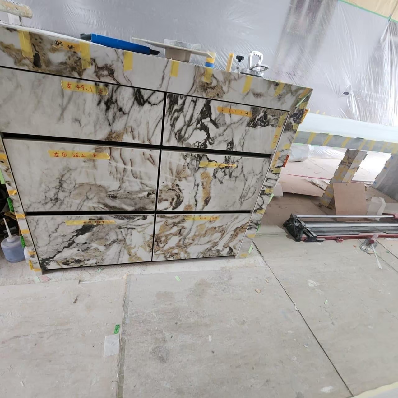 薄板施工專家-中島檯面