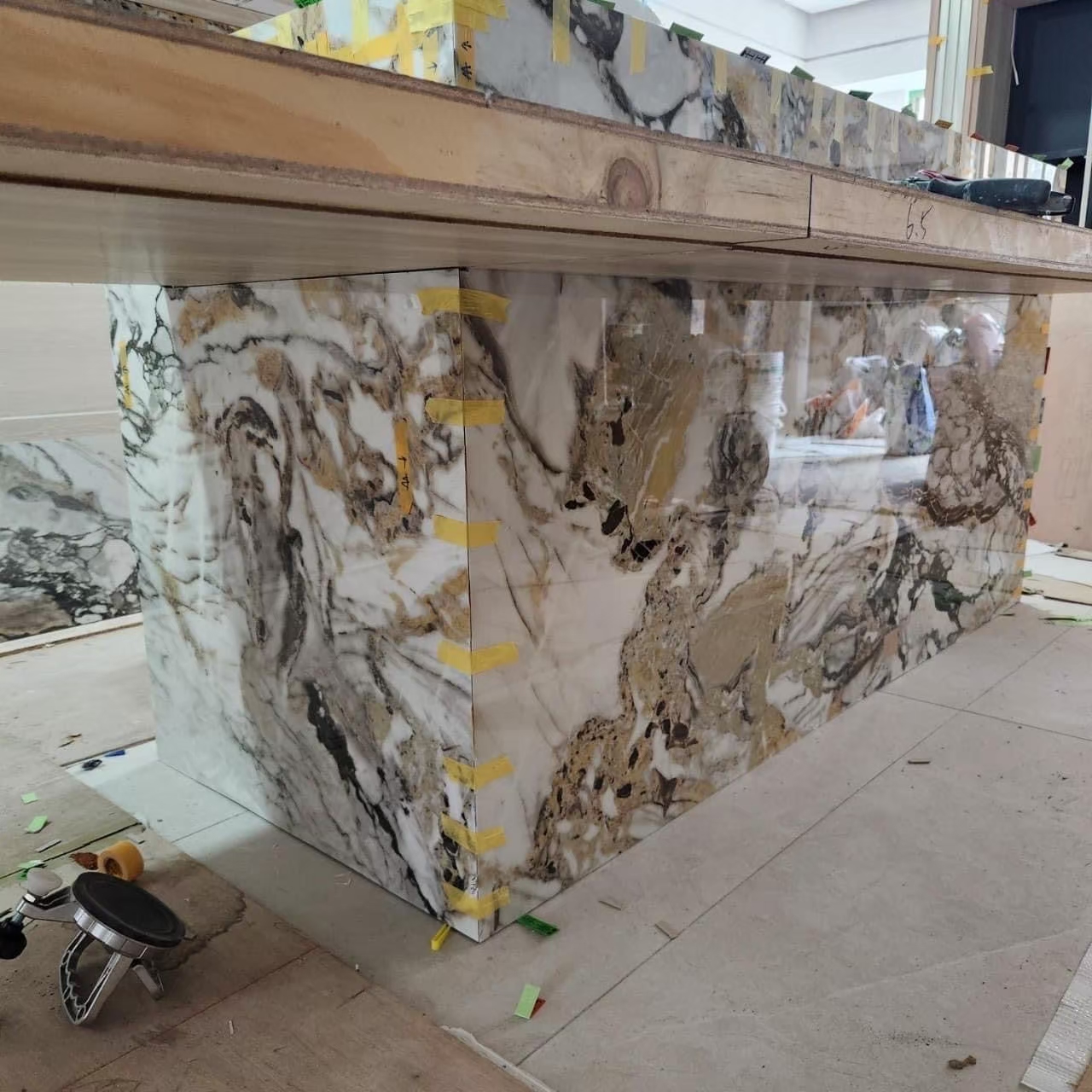 薄板施工專家-中島檯面