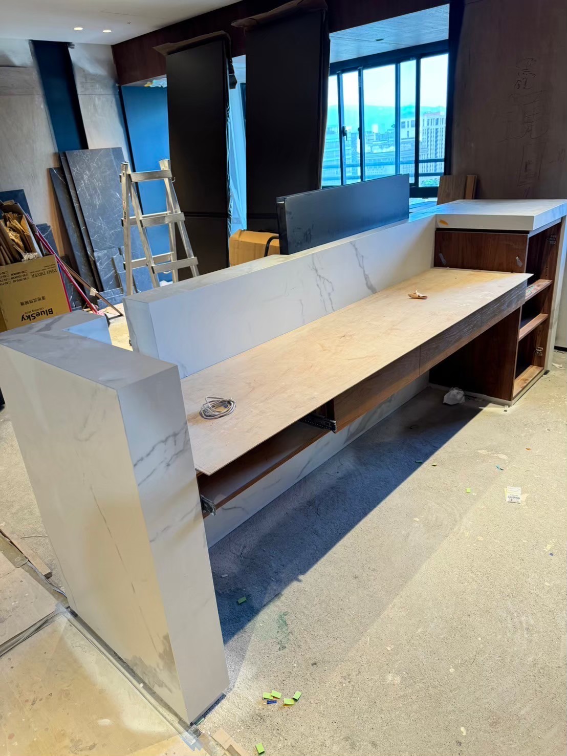 薄板施工專家-中島檯面