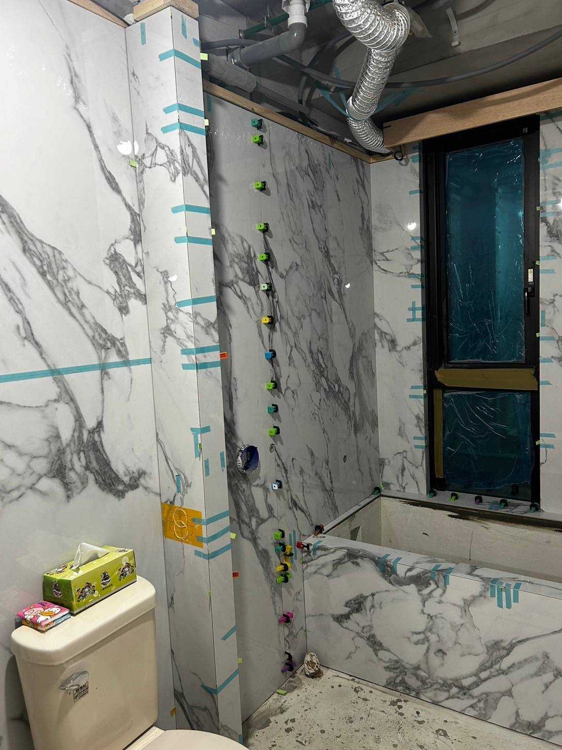 薄板施工專家-衛浴空間