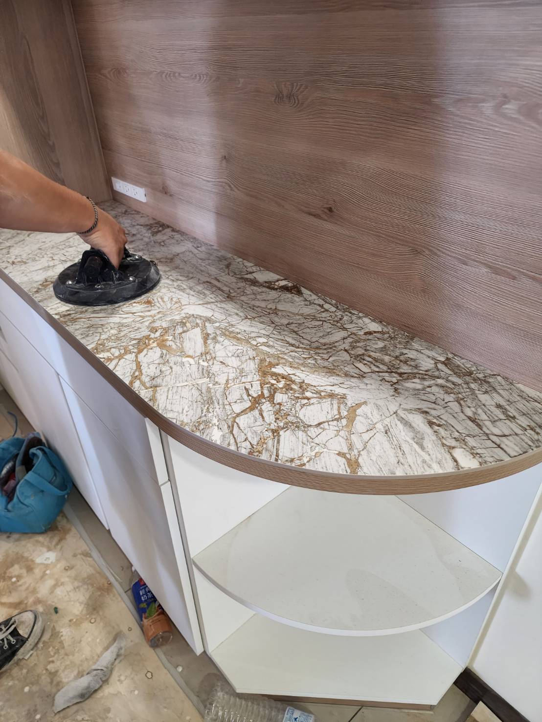 薄板施工專家-書桌櫃體