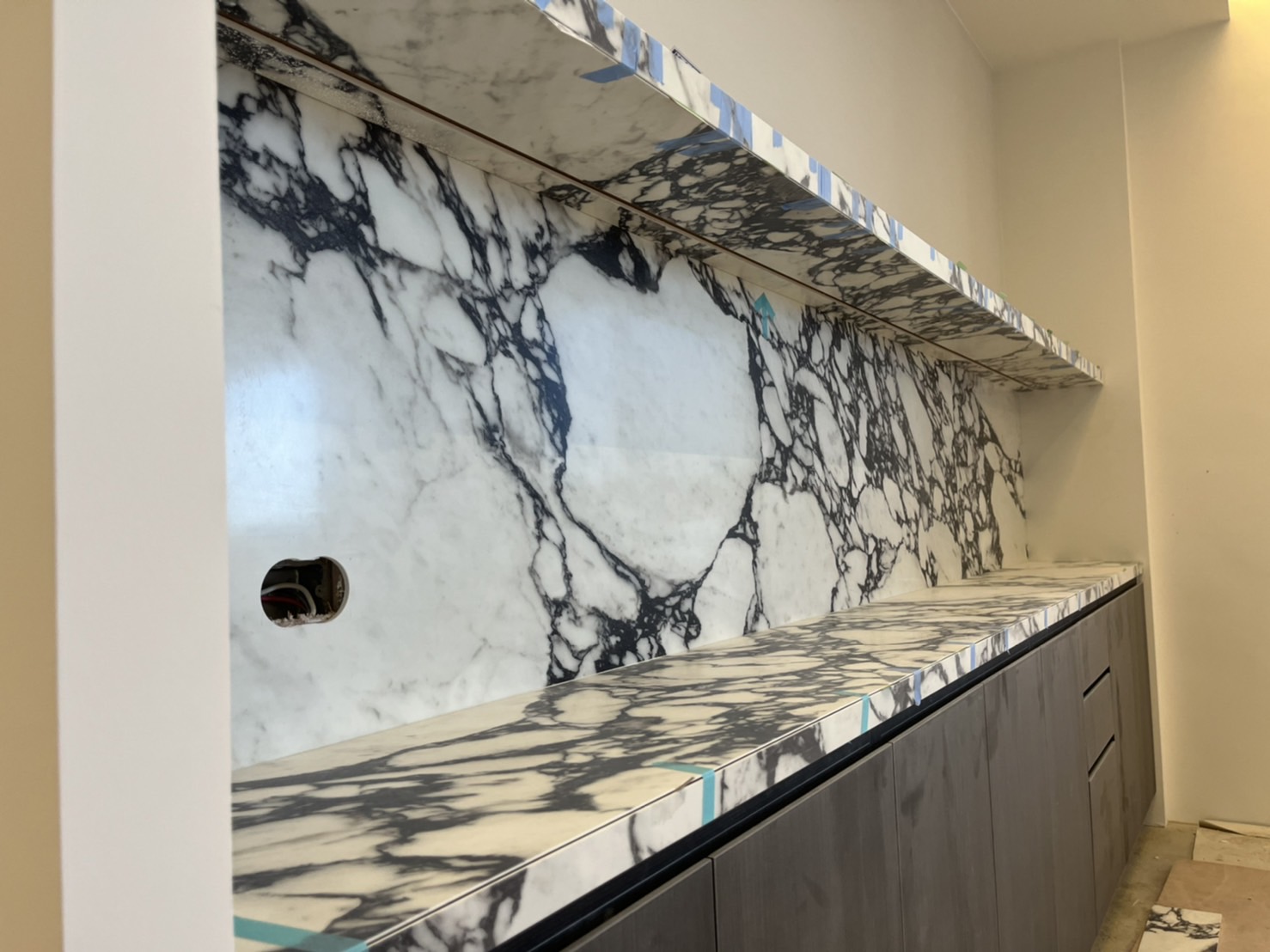 薄板施工專家-書桌櫃體