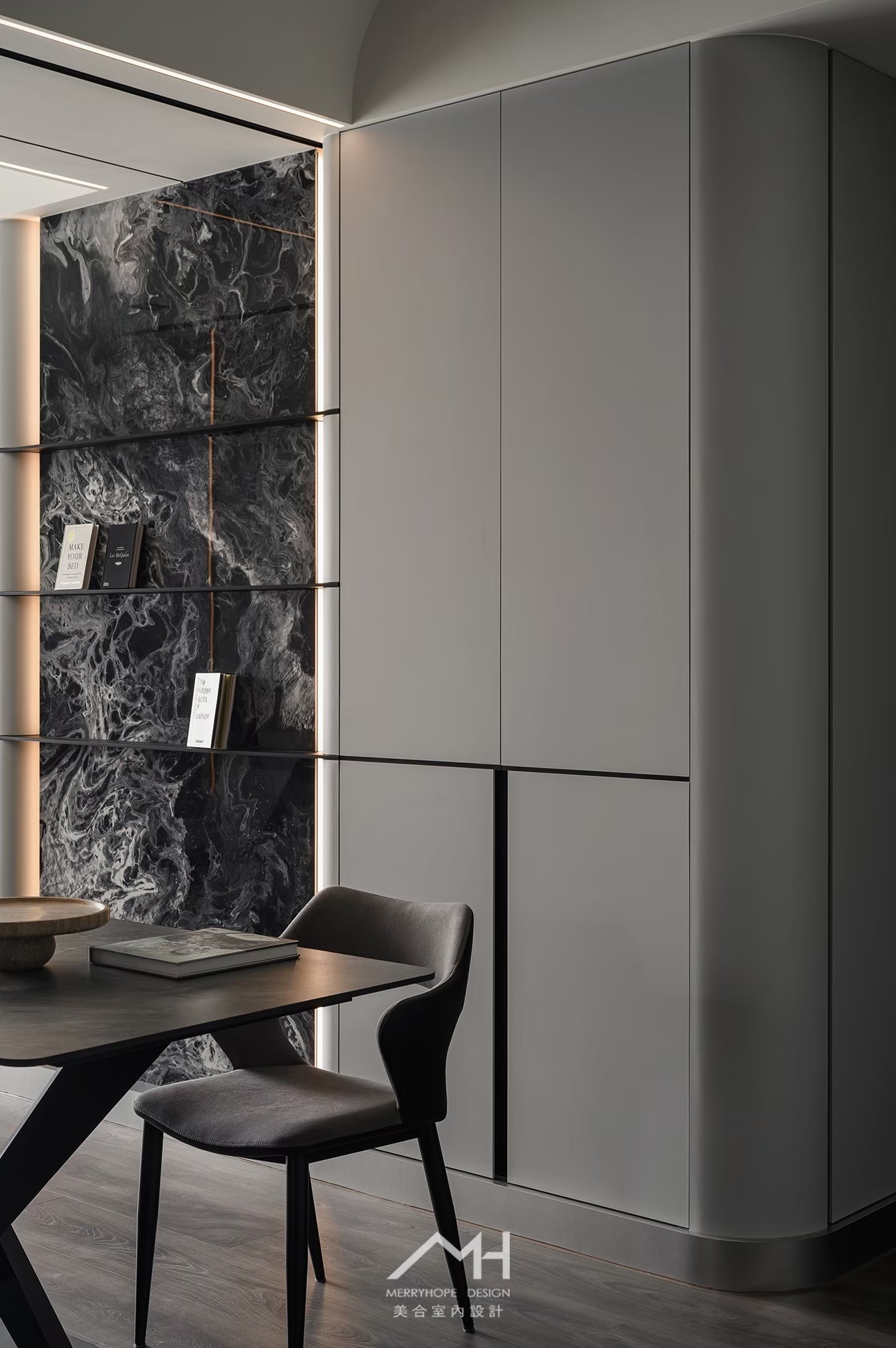 薄板施工專家-書桌櫃體