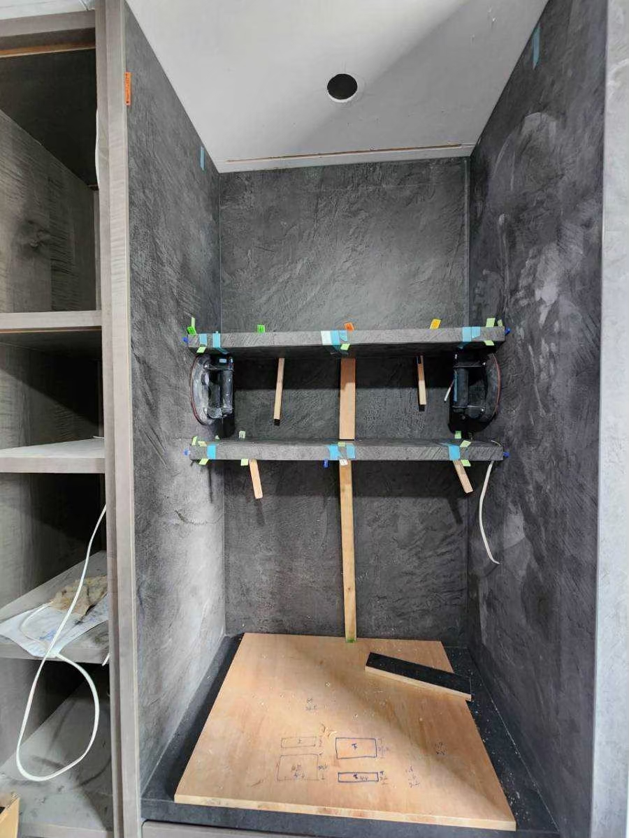 薄板施工專家-書桌櫃體